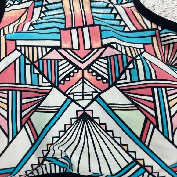 Gianni Bini Women's Aztec Print Bikini Top Size M Multicolor - Picture 3 of 8